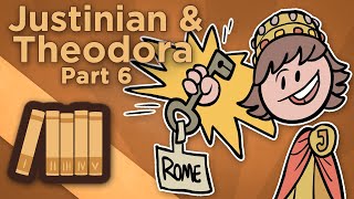 Byzantine Empire Justinian and Theodora  Fighting for Rome  Extra History  Part 6 [upl. by Wehhtam]