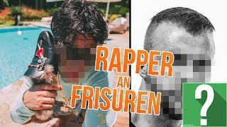 ERKENNST DU diese RAPPER an ihren FRISUREN Teil 2  ERKENNST DU [upl. by Lledner]