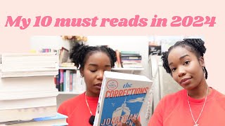 📖 10 books I MUST read in 2024⏰ [upl. by Enileuqaj908]