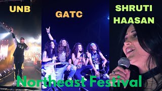 Shruti HaasanUNBCATCJelo Live Performance in Northeast Festival Delhi [upl. by Hammer]