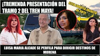 LAYDA DA TREMENDA PRESENTACIÓN DEL TREN MAYA EXHIBEN PLAYA DE ALITO ANABEL HDZ INSULTA A AMLO [upl. by Cottle946]