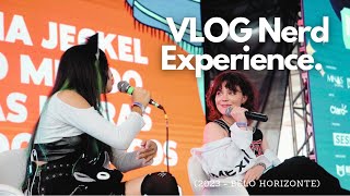 VLOG DA NERD EXPERIENCE  tour pelos produtos da lojinha duelos de espada e muito amor envolvido [upl. by Lilllie]