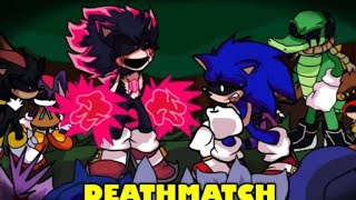 FNF  DeathMatch Sonic Cover Re Work  DeathMatch Project  Corruption Mod [upl. by Neall681]