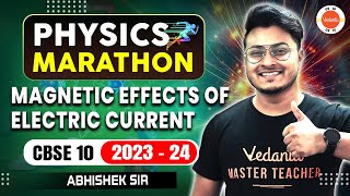 Magnetic Effects Of Electric Current Class 10 in One Shot 🔥 CBSE Physics Marathon 🎯 Revision [upl. by Ytak]