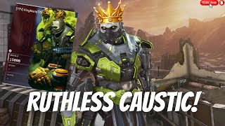 THE MOST RUTHLESS CAUSTIC Apex Legends Season 20 [upl. by Duthie]