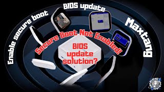 LIVE Part 3  When Secure Boot is NOT Enabled  Will a BIOS Update Fix This Maxtang T0FP750 [upl. by Notselrahc627]