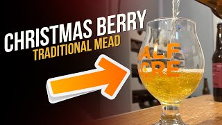 Making a Christmas Berry Traditional Mead [upl. by Nylassej]