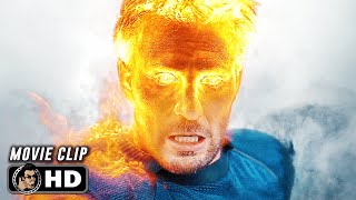 The Human Torch Scene  DEADPOOL amp WOLVERINE 2024 Movie CLIP HD [upl. by Ansilme]