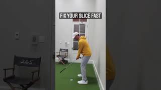 Fix Your Golf Slice with This Simple Drill 🏌️‍♂️🛠️  Practice Anywhere [upl. by Michella]