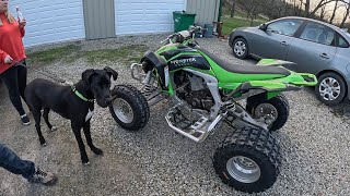 Buying a 2008 Kawasaki KFX450 Quad [upl. by Hendrika]