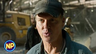 Vulture Incinerates Shocker  SpiderMan Homecoming 2017 Movie Clip [upl. by Elokin]