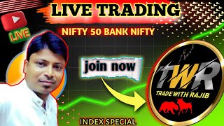 nifty bank niftyTRADE WITH RAJIB Live Stream trading banknifty nifty optionstrading [upl. by Harshman]