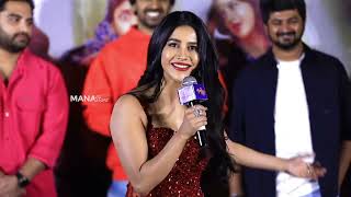 Actress Nabha Natesh Speech  DARLING Movie Trailer Launch Event  Manastars [upl. by Mayeda596]