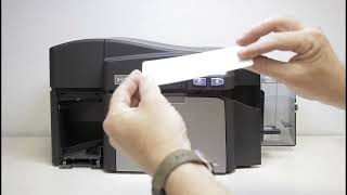 How to clean a HID Fargo 4250e ID card printer [upl. by Older]