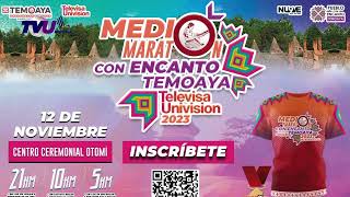 Medio Maratón con Encanto Temoaya 2023 [upl. by Enaz]