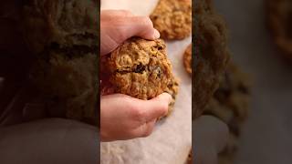 The Chewiest Oatmeal Raisin Cookies [upl. by Llerdnek]