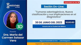 Sesión OnLine quotTumores odontogénicos Nueva clasificación y sus implicaciones en el diagnósticoquot [upl. by Sessler828]