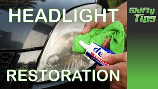 Best Headlight Restoration Hack [upl. by Rolyab]