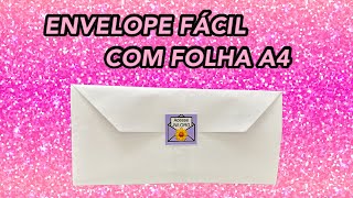 Envelope de dobradura com A4 [upl. by Brietta829]