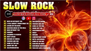 The Most Popular Slow Rock All Time 🤘 Slow Rock Ballads 70s 80s 90s [upl. by Eilsil]