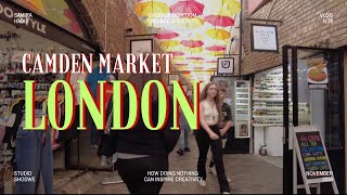 Camden market london🇬🇧LONDON walk [upl. by Nylorac347]