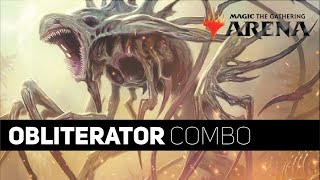 MTG Arena  Historic  Phyrexian Obliterator Combo [upl. by Hakeber]