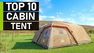 Top 10 Best Cabin Tents for Family Camping [upl. by Aruol]