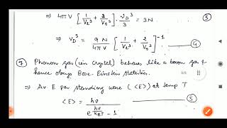 DEBYE MODEL OF SPECIFIC HEAT OF THE SOLIDS [upl. by Tteltrab]