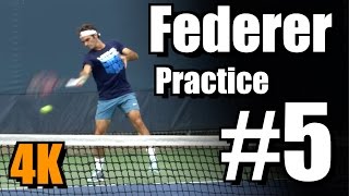 Roger Federer in 4k  Forehand and Backhand 5  Western amp Southern Open 2014 [upl. by Ami49]