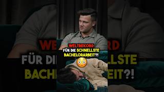 Bachelorarbeit in 2 Flügen geschrieben 😳 timgabelpodcast [upl. by Ardnola]