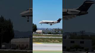 Bombardier Challenger 300 Landing [upl. by Thebault494]