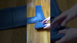 Youve Been Folding Your Jeans Wrong [upl. by Wonacott]