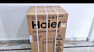 Unboxing I Haier I 6kg fully automatic top load I washing machine [upl. by Yamauchi]