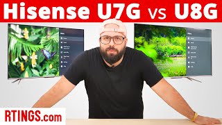 Hisense U7G vs Hisense U8G 2021 – The Art Of Upselling [upl. by Lenad385]