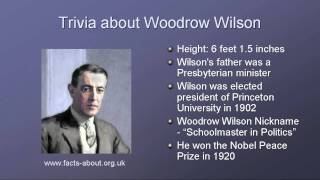 President Woodrow Wilson Biography [upl. by Oenire]