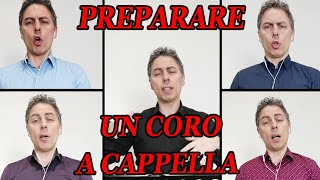 Come Armonizzare Le Voci Per Cantare A Cappella [upl. by Agnola]