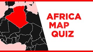 Guess the Country in Africa Map Quiz [upl. by Nancee]