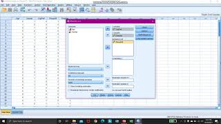 mediation analysis SPSS working [upl. by Ahtamas]