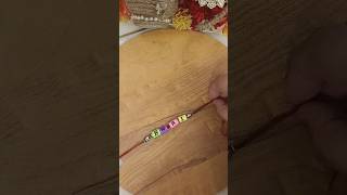 30 day Rakhi Challenge  day 2 youtube diy youtubeshorts craft [upl. by Stoecker]