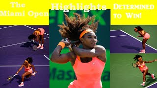 ᴴᴰ Serena Williams vsSvetlana KuznetsovaMiami 2015Highlights [upl. by Eiaj]