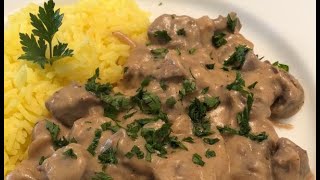 RECEITA DE STROGANOV RUSSO ORIGINAL [upl. by Bluh971]