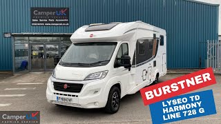 2020 Burstner Lyseo TD Harmony Line 728 G  For Sale at Camper UK [upl. by Rokach]