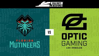 Group Stage  Florida Mutineers vs OpTic Gaming LA  London Royal Ravens Home Series  Day 1 [upl. by Ahsoyek]