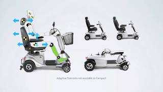 Quingo 5 Wheel Mobility Scooters [upl. by Ailuj]