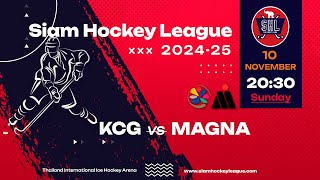 KCG vs Magna  Siam Hockey League 202425  Game 1  10112024 [upl. by Kevyn]