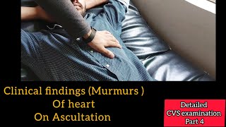 Additional heart sounds on Ascultation of Heart  Murmurs  CVS examination Part 4 [upl. by Rafe560]