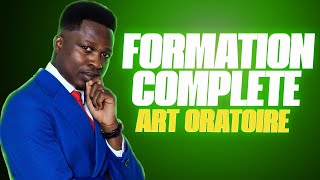 FORMATION COMPLETE EN ART ORATOIRE  CONFERENCE [upl. by Favin]