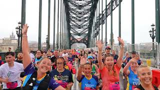 Great North Run 2024 Highlights [upl. by Sanjiv]