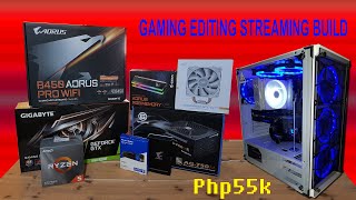 Aorus B450 Pro WiFi Ryzen 5 3600 GTX1660s gaming oc Aorus Memory 3600MHz Aorus NVMe Gammaxx GTE V2 [upl. by Necila495]