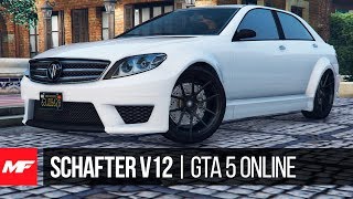 BENEFACTOR SCHAFTER V12  GTA 5 ONLINE [upl. by Aihseit]